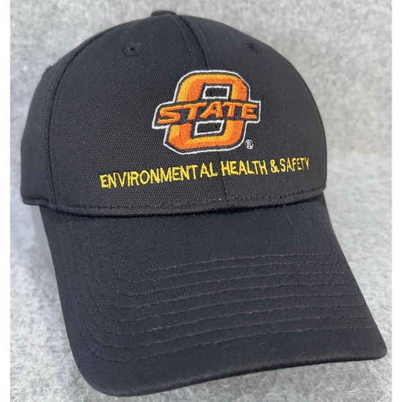 Oc Sports Other - Oklahoma State OSU Fitted Hat OC Sports Black Environmental Health Safety